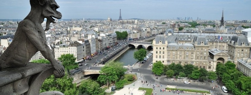 Vistas das Torres de Notre Dame - Paris