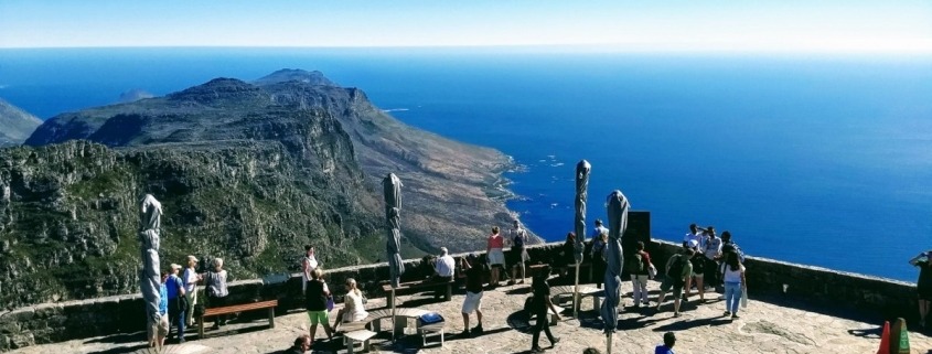 Área de descanso no Topo da Montanha da Mesa