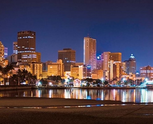 Durban Skyline noturno