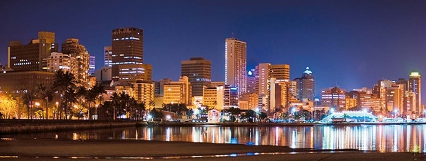 Durban Skyline noturno