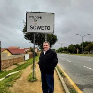 Entrada no Soweto em Johanesburgo